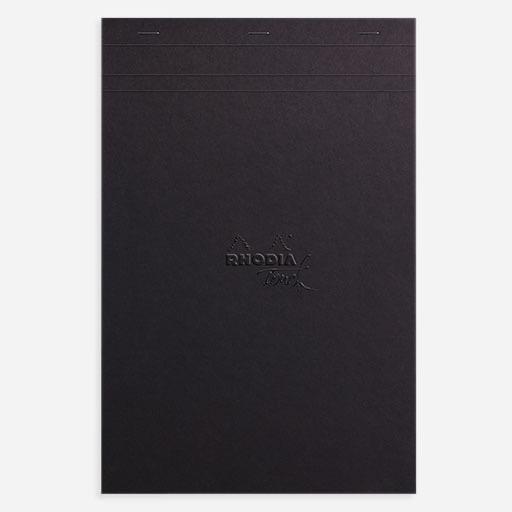 RHODIA Touch Grey Maya Paper Dot Notepad 120gsm A4+ x 50