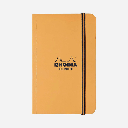 RHODIA Unlimited Lined Notebook 90gsm 9cm x 14cm x 60 Orange