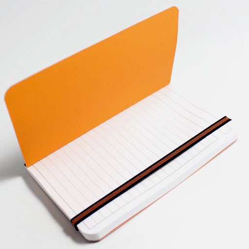 RHODIA Unlimited Lined Notebook 90gsm 9cm x 14cm x 60 Orange