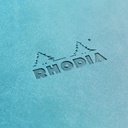 RHODIA White Paper Dot Softcover Goal Book 90gsm A5 x 120 Beige