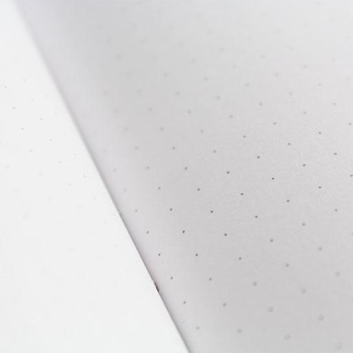 RHODIA White Paper Dot Softcover Goal Book 90gsm A5 x 120 Poppy Red