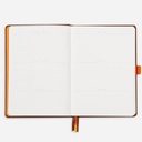 RHODIA White Paper Hardcover Dot Goal Book 90gsm A5 x 120 Turquoise Blue