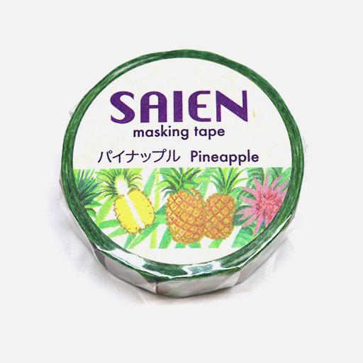 SAIEN Washi Tape 15mm Pineapple
