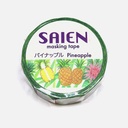 SAIEN Washi Tape 15mm Pineapple