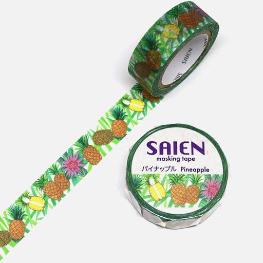 SAIEN Washi Tape 15mm Pineapple