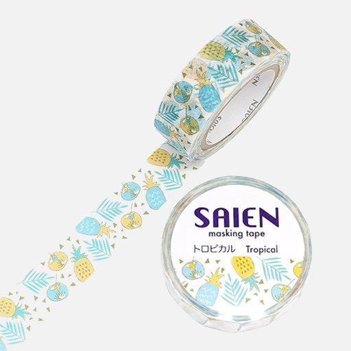 SAIEN Washi Tape 15mm Tropical