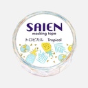 SAIEN Washi Tape 15mm Tropical
