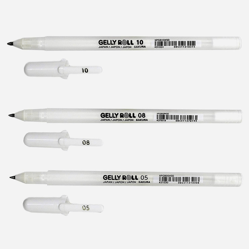 SAKURA Gelly Roll Gel Pen 10 White