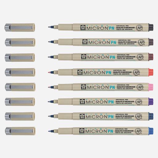 SAKURA Pigma Micron PN Pen Set x 8