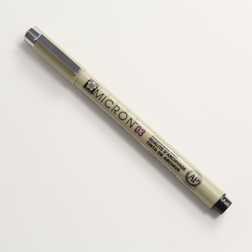 SAKURA Pigma Micron Pen 03 Black