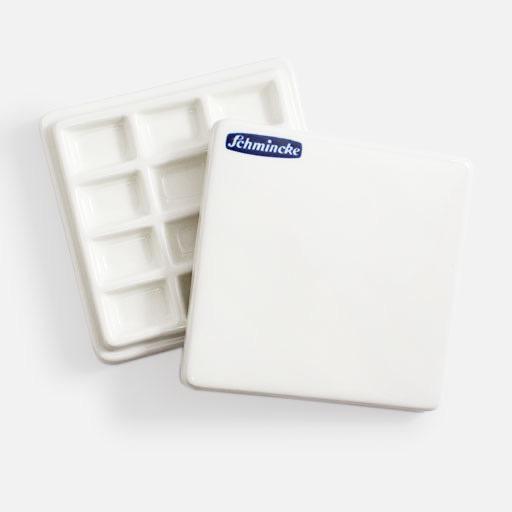 SCHMINCKE 12-Well Porcelaine Palette