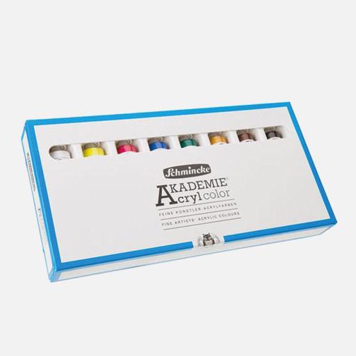 SCHMINCKE Akademie Acrylic 20ml Set x 8