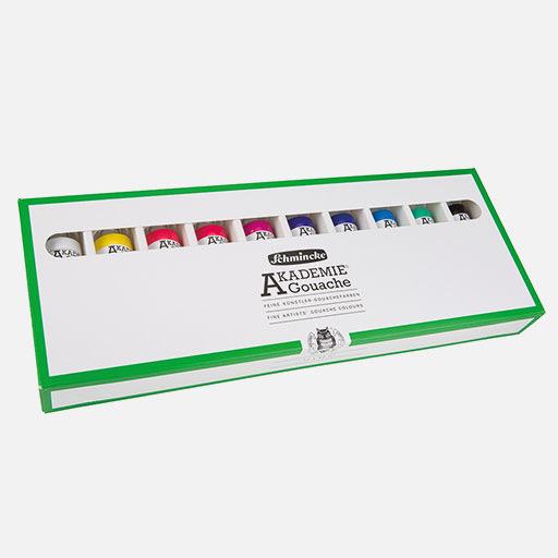 SCHMINCKE Akademie Gouache 60ml Set x 10