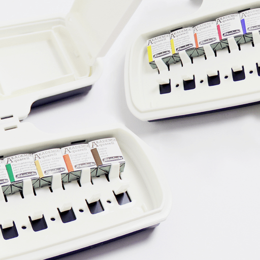 SCHMINCKE Akademie Watercolor 1/2 Pan Set x 10