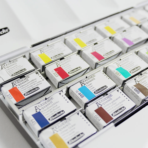 SCHMINCKE Akademie Watercolor Pan Set x 24