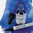 SCHMINCKE Aqua Drop Watercolor Ink 30ml Deep Black