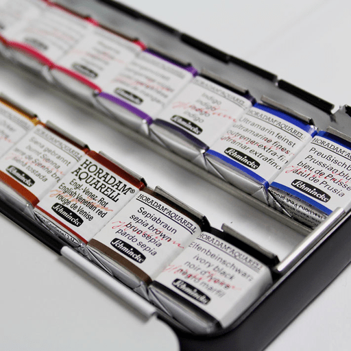 SCHMINCKE Horadam Watercolor 1/2 Pan Set x 24
