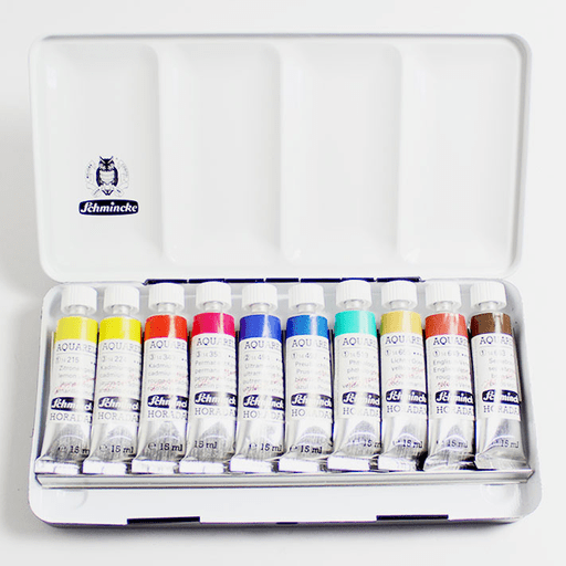 SCHMINCKE Horadam Watercolor 15ml Set x 10