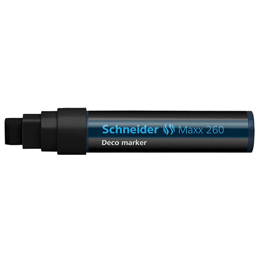 SCHNEIDER Maxx 260 Deco Wet Wipe Marker 15mm Yellow