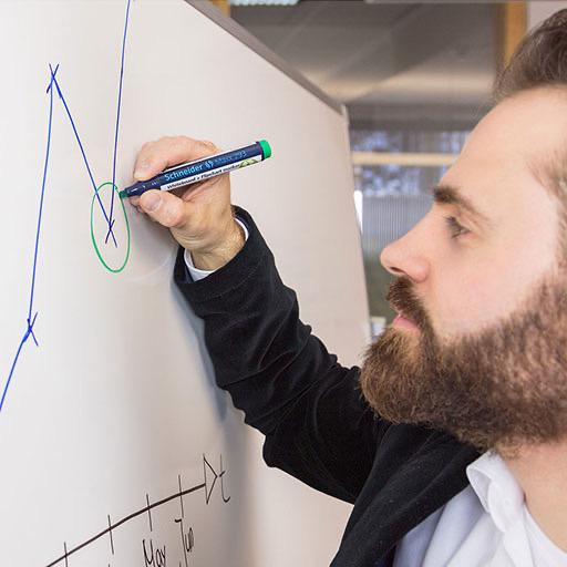 SCHNEIDER Maxx 293 Whiteboard & Flipchart Chisel Marker Blue