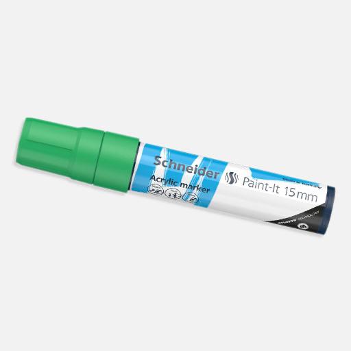 SCHNEIDER Paint-It Acrylic Marker 15mm Green