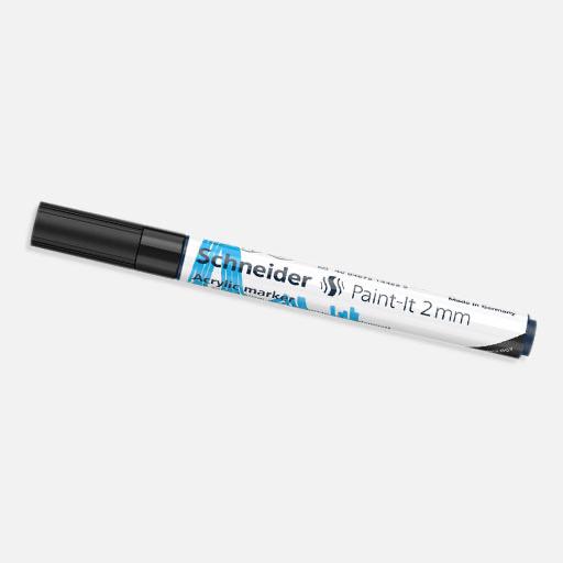 SCHNEIDER Paint-It Acrylic Marker 2mm Black