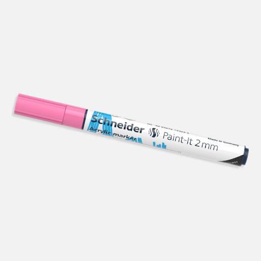 SCHNEIDER Paint-It Acrylic Marker 2mm Pastel Pink