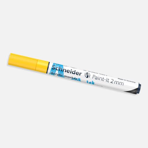 SCHNEIDER Paint-It Acrylic Marker 2mm Yellow