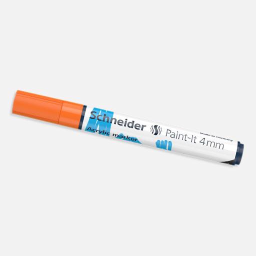 SCHNEIDER Paint-It Acrylic Marker 4mm Orange