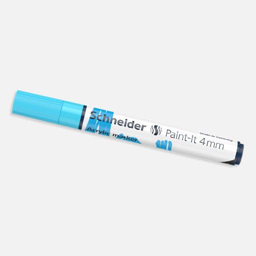 SCHNEIDER Paint-It Acrylic Marker 4mm Pastel Blue