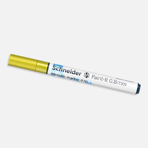 SCHNEIDER Paint-It Marker 0.8mm Yellow Metallic