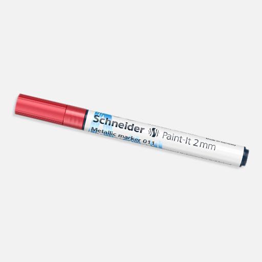 SCHNEIDER Paint-It Marker 2mm Metallic Set 2 x 4