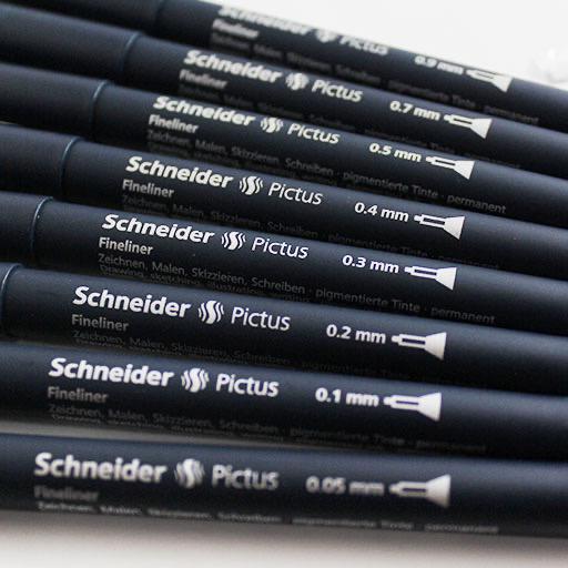 SCHNEIDER Pictus Drawing Pen 0.1mm Black
