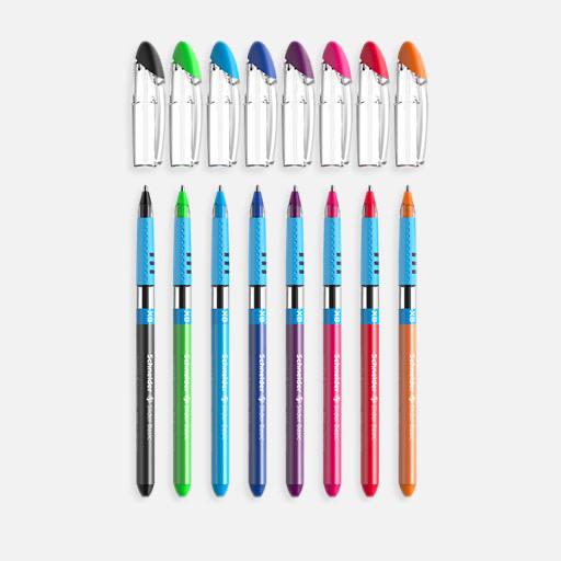 SCHNEIDER Slider Basic Ball Pen XB Set x 8