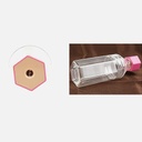 SHACHIHATA Cap Pencil Sharpener with Bottle Pink