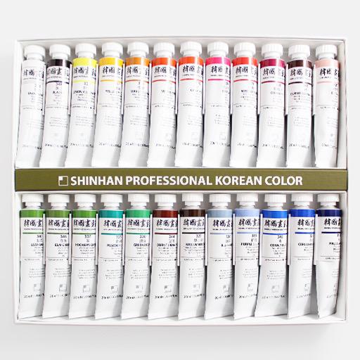 SHINHAN Korean Watercolor Paint 20ml Set B x 24