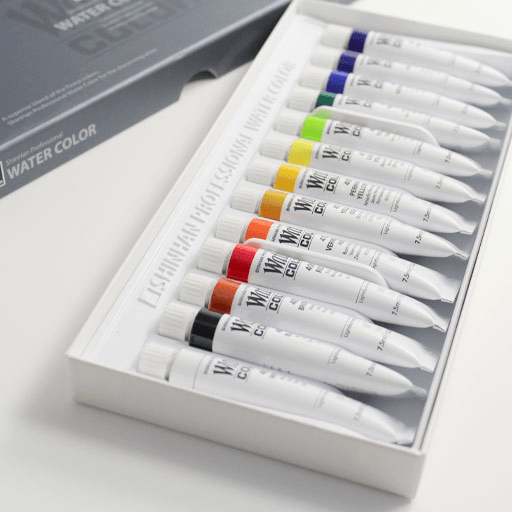 SHINHAN Professional Watercolor 7.5ml Set x 13