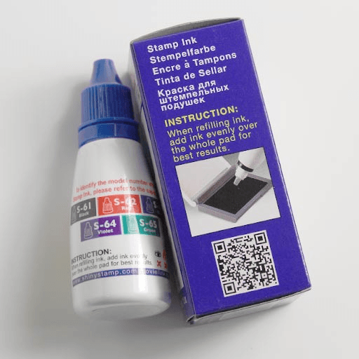 SHINY Stamp Pad Ink 28ml Blue