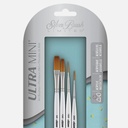 SILVER Ultra Mini Lettering Brush Set x 4