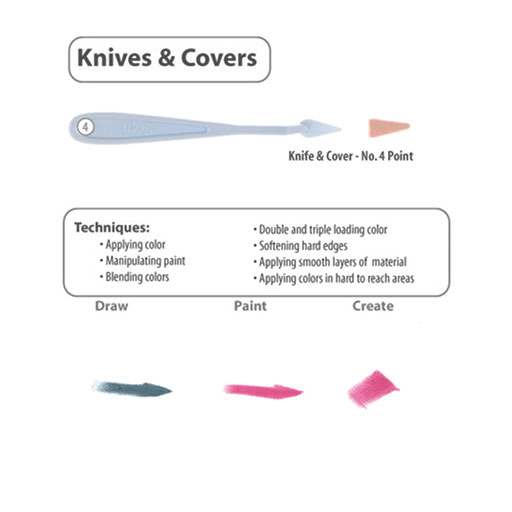 SOFFT Knives & Covers Point Set x 6