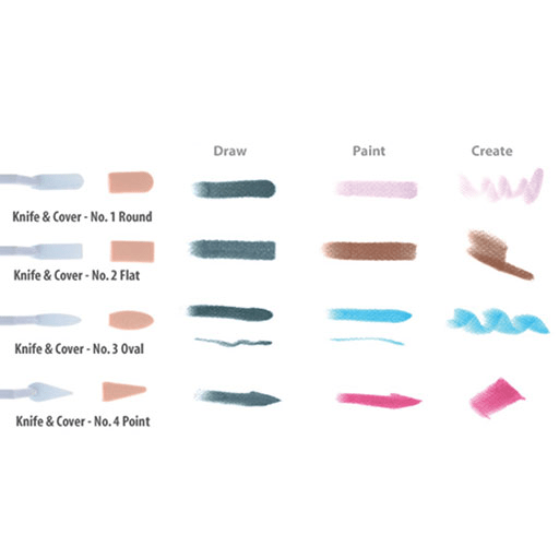 SOFFT Knives & Covers Set x 8