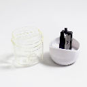 SONIC Ratchetta 1-Hole Pencil Sharpener Black