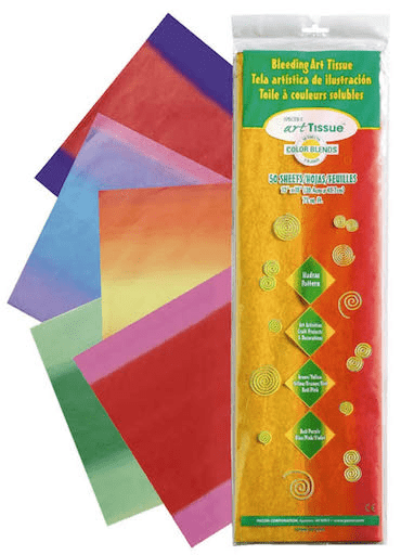 SPECTRA Art Tissue 12” x 18” x 5 x 10 Luster Lites