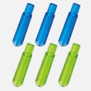 STAD Pencil Cap Blue Green x 6
