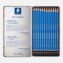 STAEDTLER Mars Lumograph Graphite Pencil Set x 12