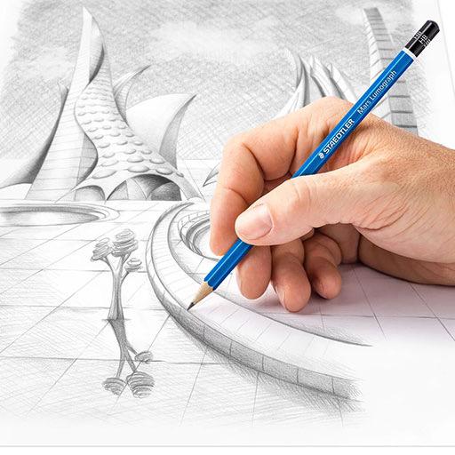 STAEDTLER Mars Lumograph Graphite Pencil Set x 24