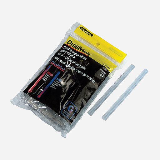 STANLEY Dualmelt Hot Glue Stick 7mm x 100mm x 24