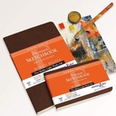 STILLMAN & BIRN Gamma Ivory Paper Softcover Portrait Sketchbook 150gsm 5½” x 8½” x 46