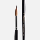 TINTORETTO Series 37 Siberian Kolinsky Sable Round Brush 4/0