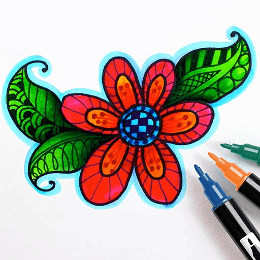 TOMBOW Dual Brush Pen Black